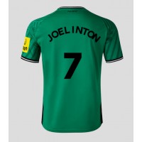 Camisa de Futebol Newcastle United Joelinton #7 Equipamento Secundário 2023-24 Manga Curta